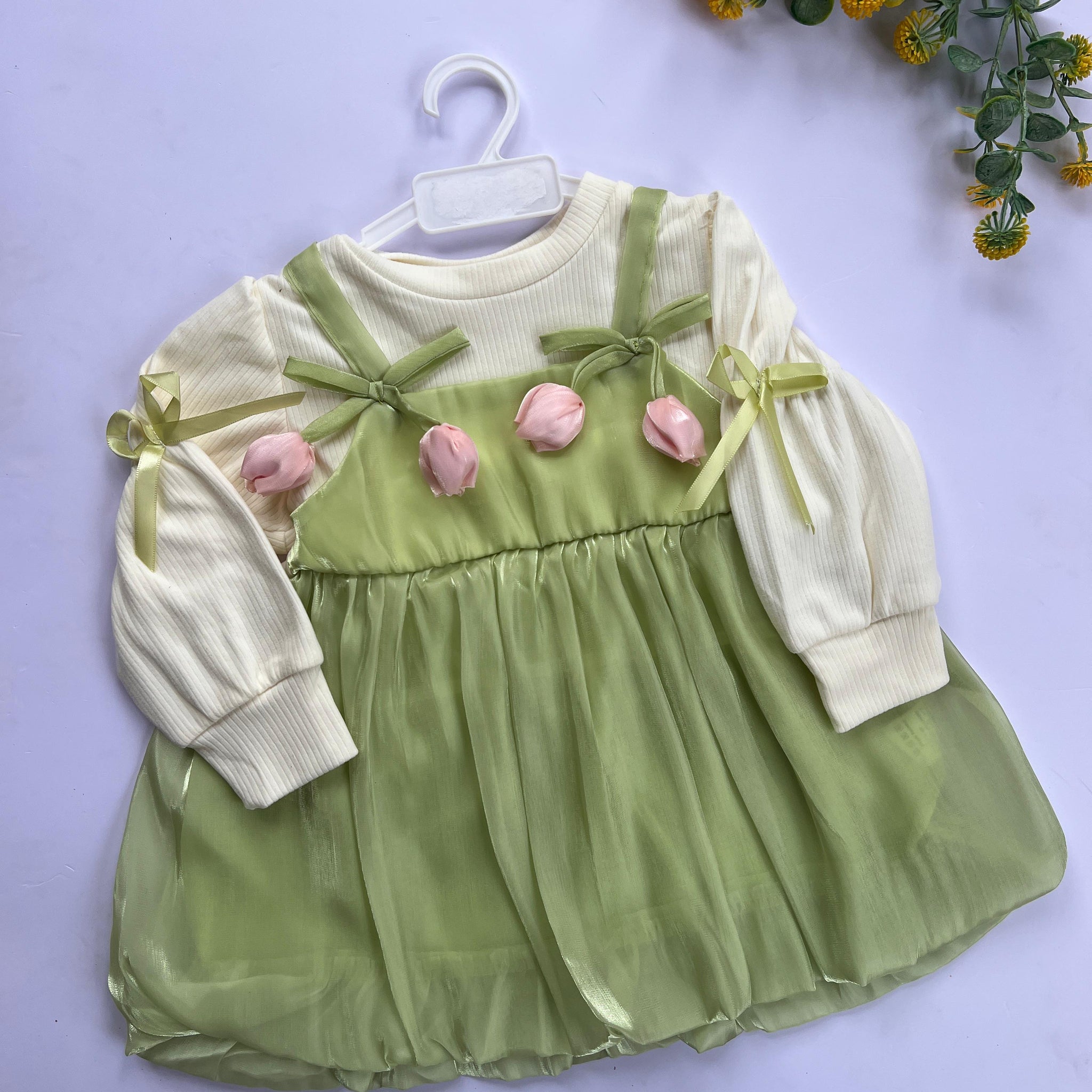 Speing blossom garden dress