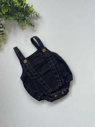 Denimblack unisex romper