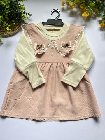 Peach blossom frock