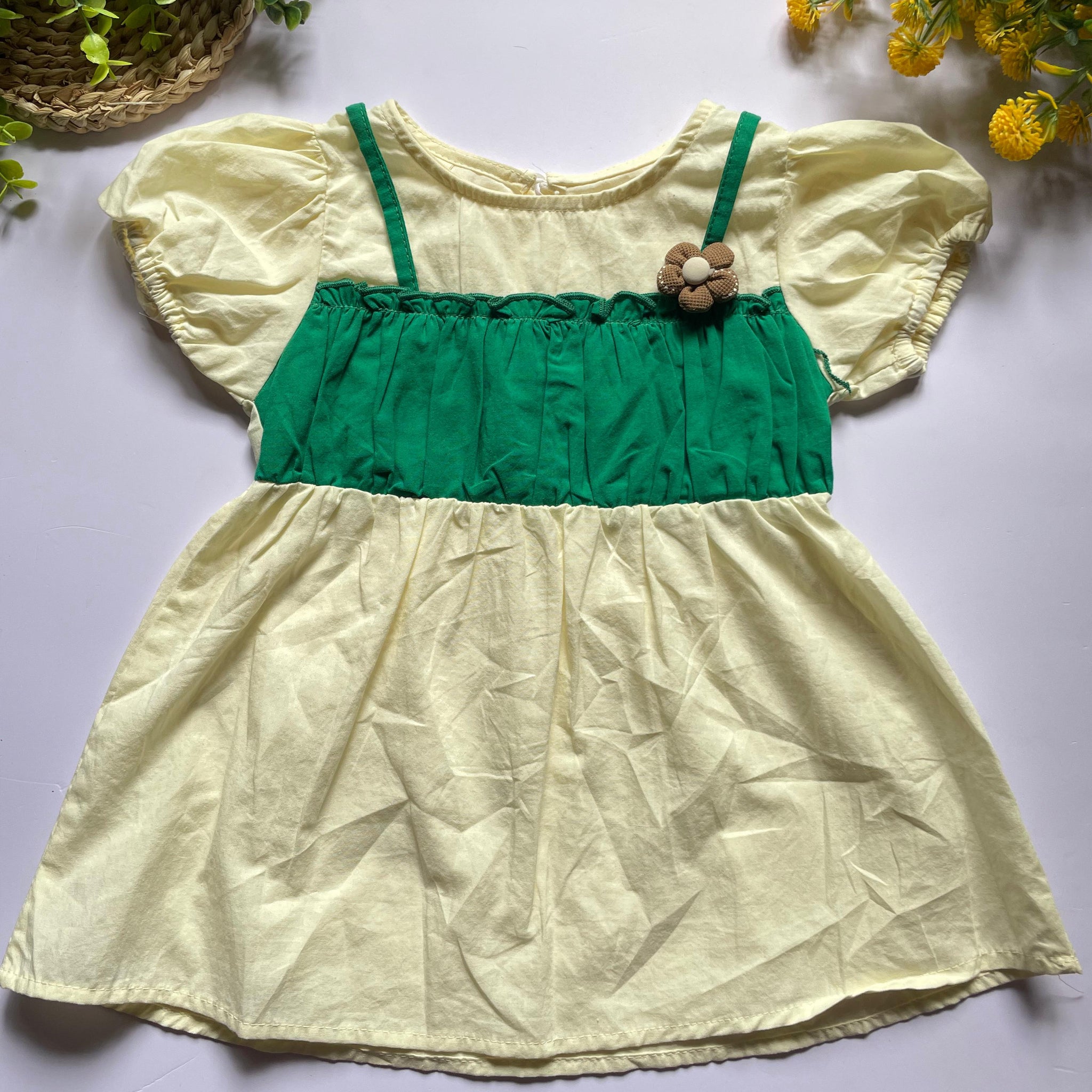 Spring meadow frock