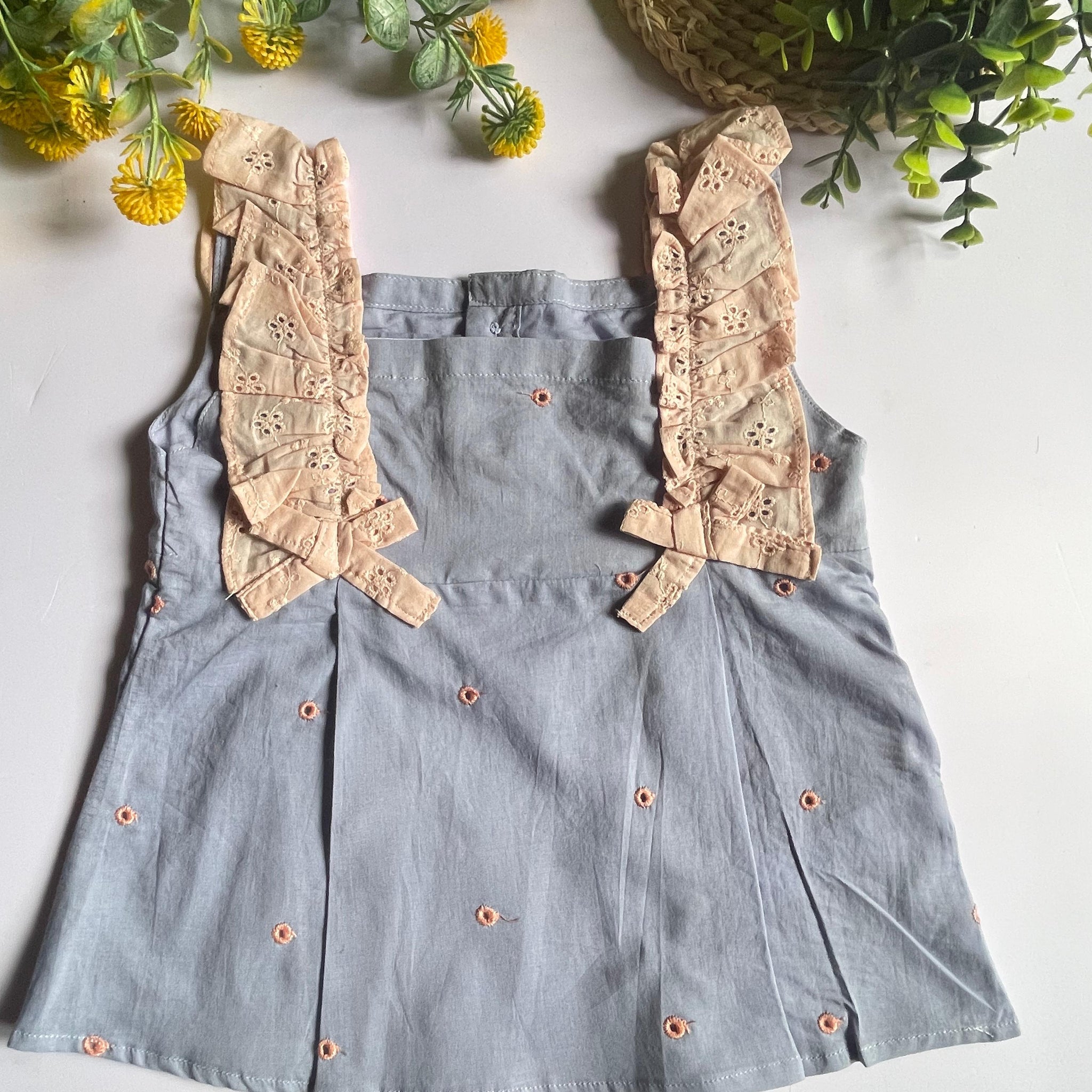 Blossom sky frock