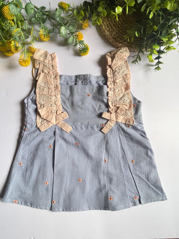 Blossom sky frock