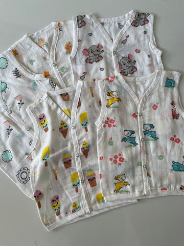 Set of two Muslin jabala