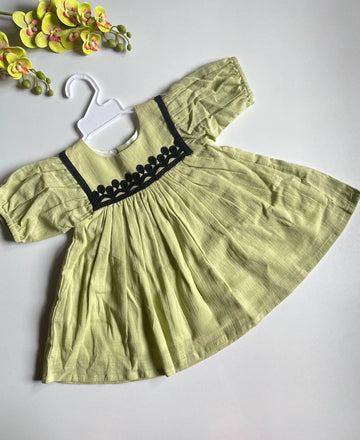 mist lace smock