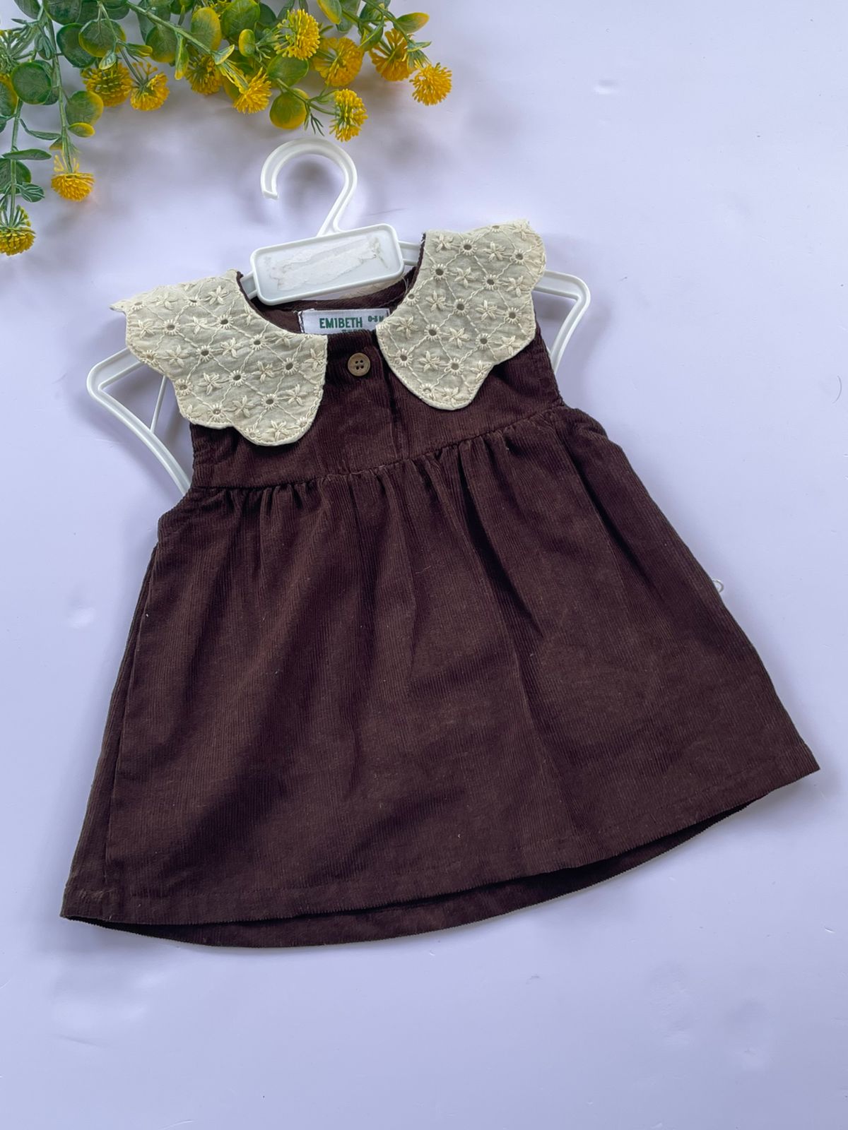 Cocoa petal dress