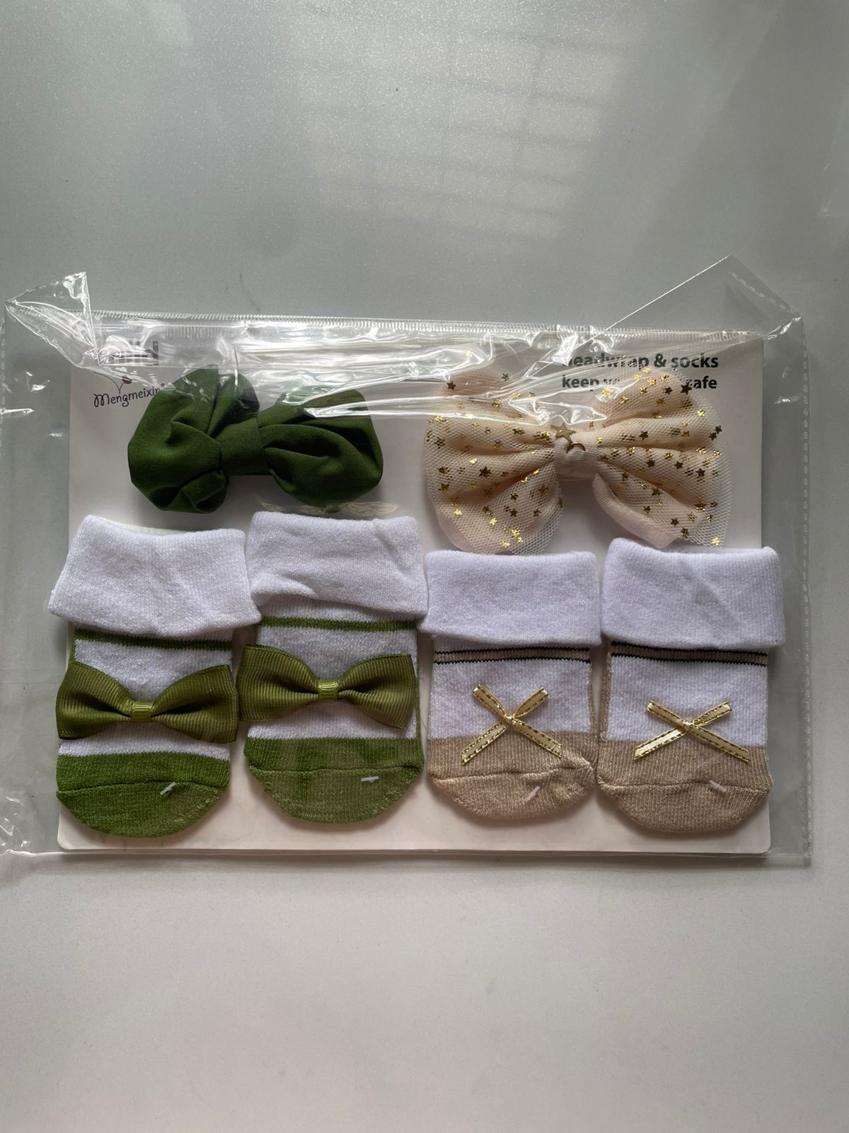 Head band socks set