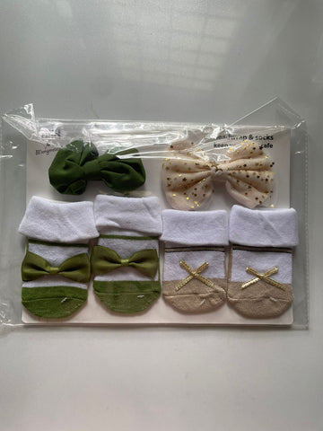 Head band socks set
