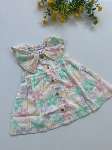 The eyelet collar frock