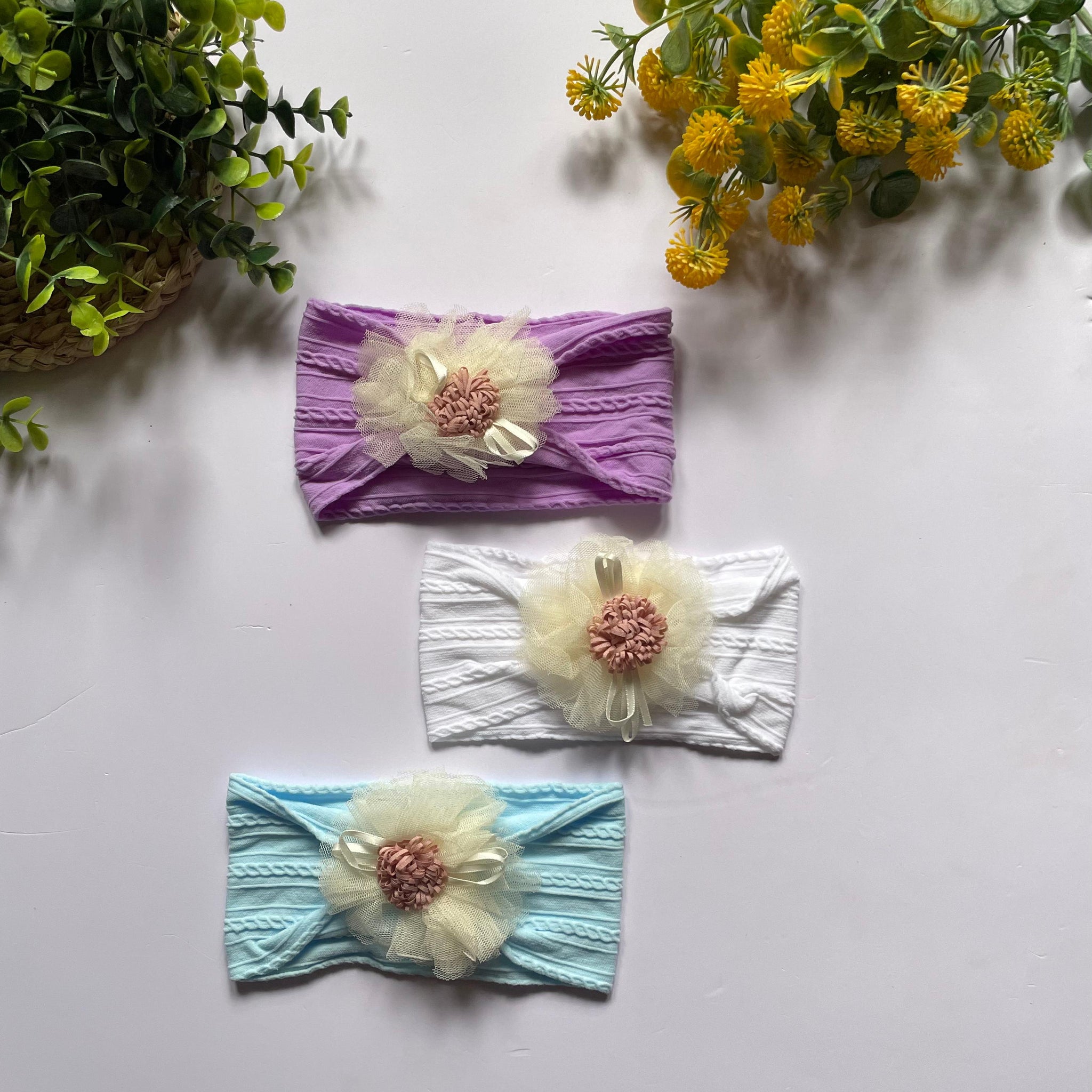 Bloom knot headband