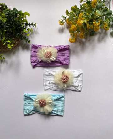 Bloom knot headband