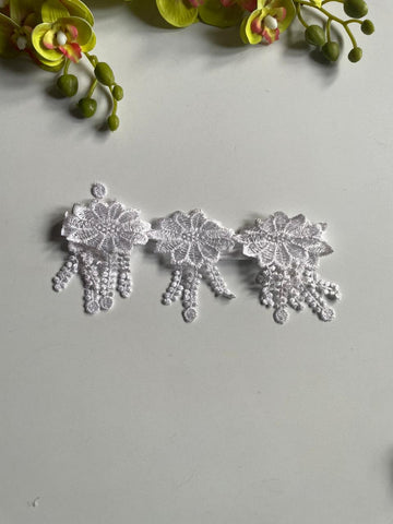hanging lace headband