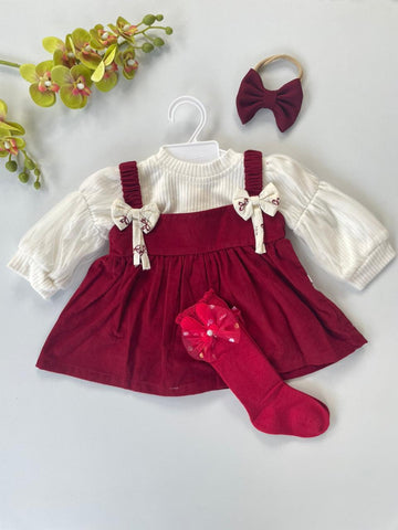 Clara vintage pinafore