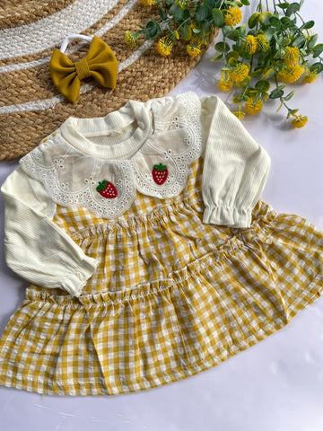 Sunshine strawberry dress