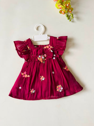 Mulberry petal frock