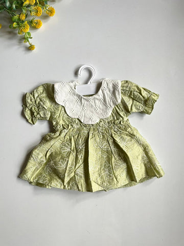 sage garden frock romper