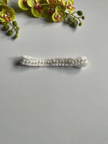 pearl lace headband