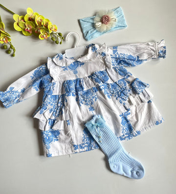 floral baby tunic