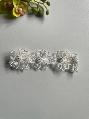 flower lace headband