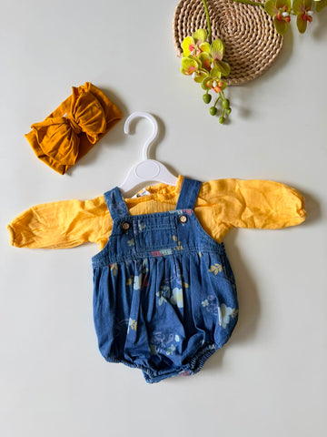The saffron&Denim ensemble