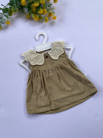 Caramel petal dress