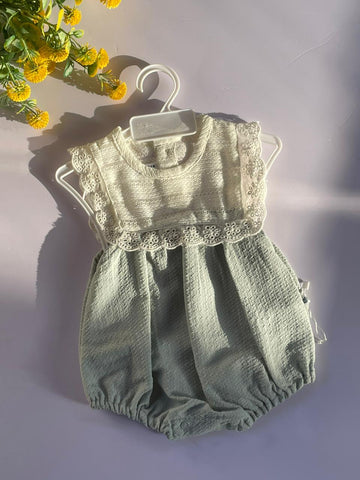 Sage dream romper