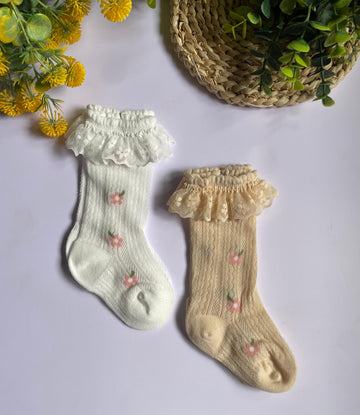Patel ruffle socks
