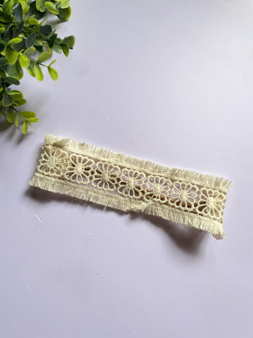 Boho daisy lace headbands