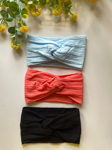 Twisted headbands
