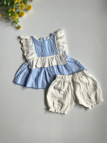 Sea side muslin set