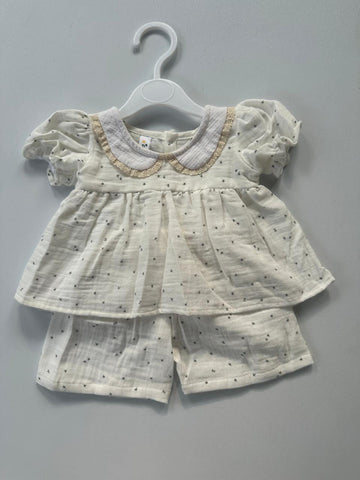 Muslin star print